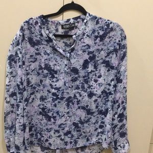 NWT a.n.a PL watercolor blouse